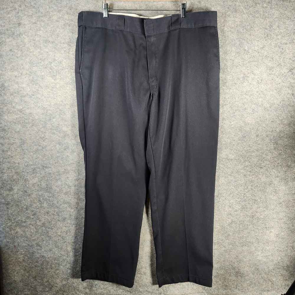 Dickies 874 Original Fit Flex Work Pants Navy Blue Men's Size 42x30 Utility